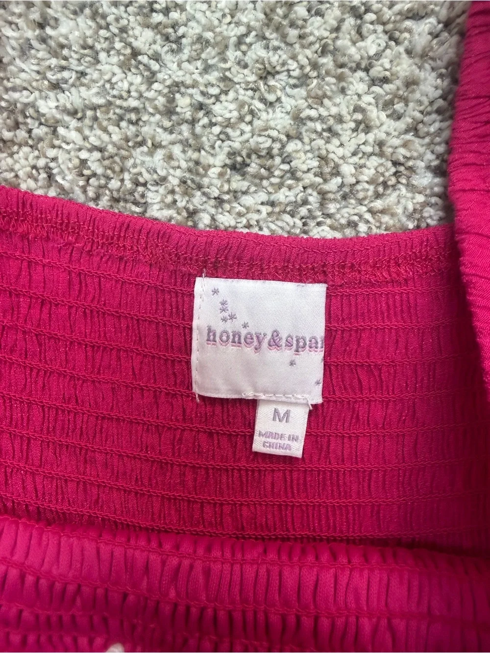 Honey & Sparkle Ruffled top - Picture 2 of 2